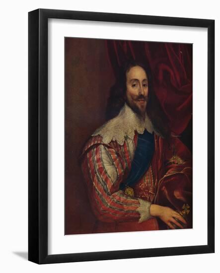 Charles I, King of Great Britain and Ireland, 17th century, (1913)-Daniel Mytens-Framed Giclee Print