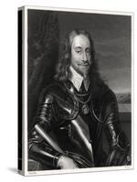 Charles I, King of Great Britain and Ireland-W Holl-Stretched Canvas