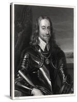 Charles I, King of Great Britain and Ireland-W Holl-Stretched Canvas