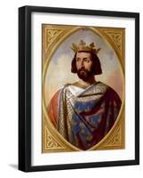 Charles I of Anjou-Henri Decaisne-Framed Giclee Print