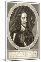 Charles I of England in Armour-G. Faithorne-Mounted Art Print