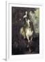 Charles I on Horseback-Sir Anthony Van Dyck-Framed Art Print