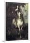 Charles I on Horseback-Sir Anthony Van Dyck-Framed Art Print