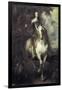 Charles I on Horseback-Sir Anthony Van Dyck-Framed Art Print