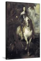 Charles I on Horseback-Sir Anthony Van Dyck-Stretched Canvas