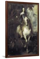 Charles I on Horseback-Sir Anthony Van Dyck-Framed Premium Giclee Print