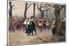 Charles I Walks to His Execution in Whitehall-Ernest Crofts-Mounted Art Print