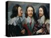 Charles I-Sir Anthony Van Dyck-Stretched Canvas