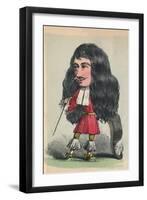 'Charles II', 1856-Alfred Crowquill-Framed Giclee Print