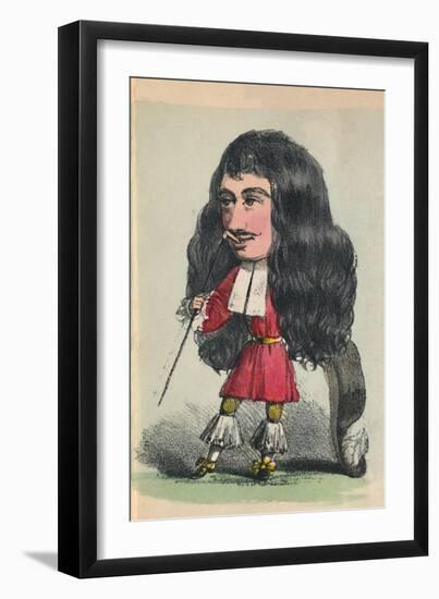 'Charles II', 1856-Alfred Crowquill-Framed Giclee Print