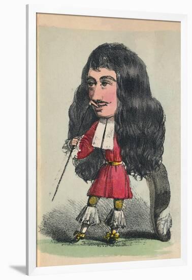 'Charles II', 1856-Alfred Crowquill-Framed Giclee Print