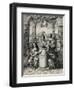 Charles II as Patron of the Royal Society-John Evelyn-Framed Giclee Print