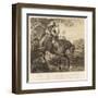 Charles II Escapes-null-Framed Art Print