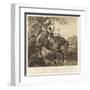 Charles II Escapes-null-Framed Art Print