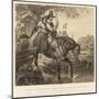 Charles II Escapes-null-Mounted Art Print