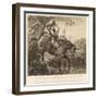 Charles II Escapes-null-Framed Art Print