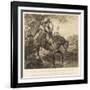 Charles II Escapes-null-Framed Art Print