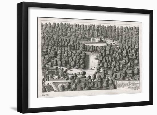 Charles II Hides in the Woods at Boscobel-Michael van der Gucht-Framed Art Print
