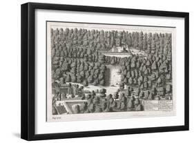 Charles II Hides in the Woods at Boscobel-Michael van der Gucht-Framed Art Print