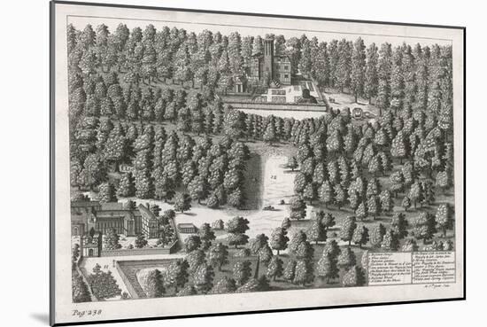 Charles II Hides in the Woods at Boscobel-Michael van der Gucht-Mounted Art Print