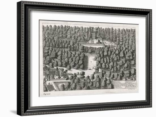 Charles II Hides in the Woods at Boscobel-Michael van der Gucht-Framed Art Print