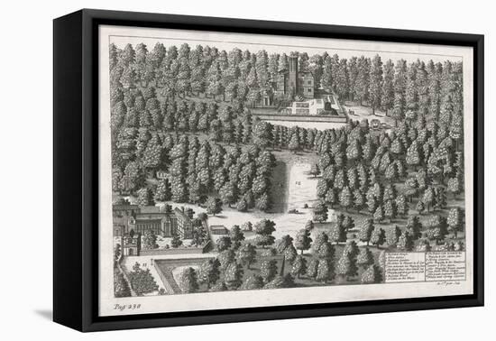 Charles II Hides in the Woods at Boscobel-Michael van der Gucht-Framed Stretched Canvas