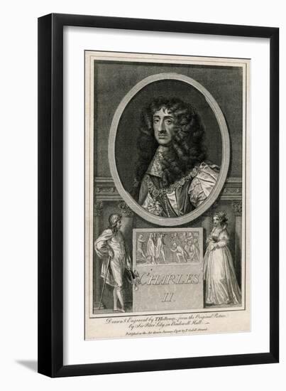 Charles II, Holloway-T Holloway-Framed Art Print