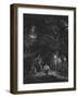 'Charles II in the Forest of Boscobel, 1651', (1800)-Unknown-Framed Giclee Print