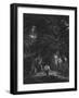 'Charles II in the Forest of Boscobel, 1651', (1800)-Unknown-Framed Giclee Print