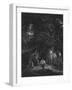 'Charles II in the Forest of Boscobel, 1651', (1800)-Unknown-Framed Giclee Print