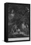 Charles II in the Forest of Boscobel, 1651-Pouney & Rhodes-Framed Stretched Canvas