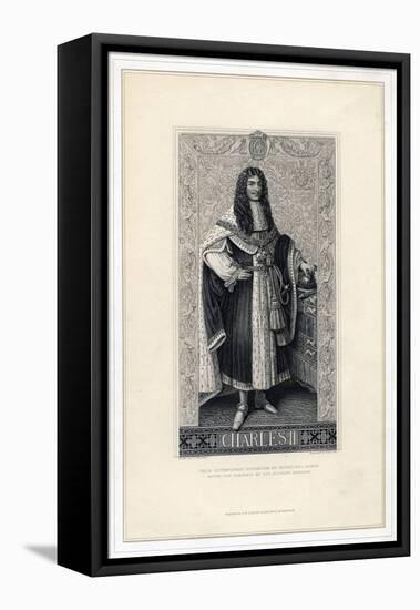 Charles II, King of England, Scotland and Ireland-Herbert Bourne-Framed Stretched Canvas