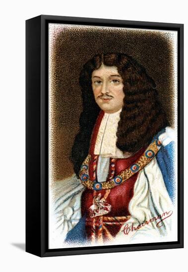Charles II, King of Great Britain and Ireland 1660-1685, C1910-John Greenhill-Framed Stretched Canvas
