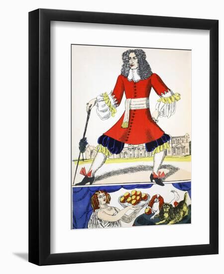 Charles II, King of Great Britain and Ireland from 1660, (1932)-Rosalind Thornycroft-Framed Giclee Print