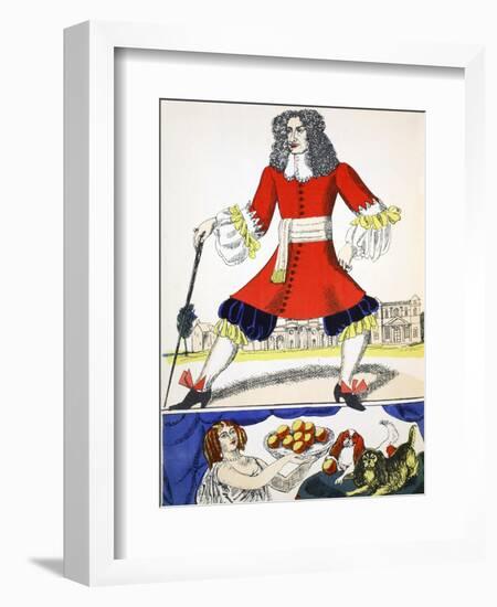 Charles II, King of Great Britain and Ireland from 1660, (1932)-Rosalind Thornycroft-Framed Giclee Print