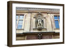 Charles II on Custom House, Kings Lynn, Norfolk-Peter Thompson-Framed Photographic Print