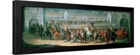 Charles II Processing from the Tower of London to Westminster, 22 April 1661-Dirck Stoop-Framed Giclee Print