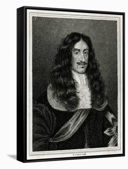 Charles II, Scriven-E Scriven-Framed Stretched Canvas