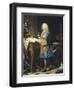 Charles III of Spain as a Child-Jean Ranc-Framed Art Print