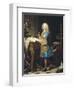 Charles III of Spain as a Child-Jean Ranc-Framed Art Print