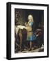 Charles III of Spain as a Child-Jean Ranc-Framed Art Print