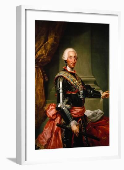 Charles III of Spain, C. 1761-Anton Raphael Mengs-Framed Giclee Print