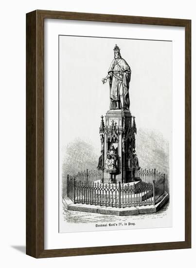 Charles IV - Holy Roman Emperor-null-Framed Art Print