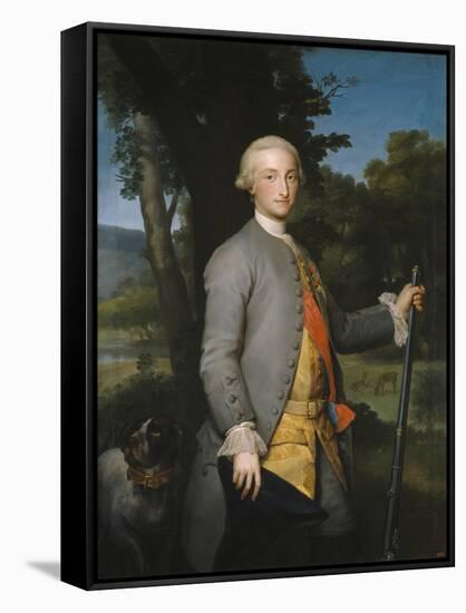 Charles IV of Spain as Prince of Asturias, Ca 1764-1765-Anton Raphael Mengs-Framed Stretched Canvas
