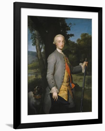 Charles IV of Spain as Prince of Asturias, Ca 1764-1765-Anton Raphael Mengs-Framed Giclee Print