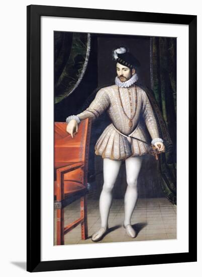 Charles IX (1550-74) King of France-Francois Clouet-Framed Giclee Print