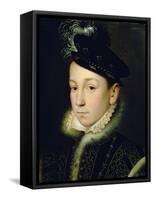 Charles IX (1550-74)-Francois Clouet-Framed Stretched Canvas