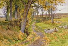 An Autumn Afternoon-Charles James Adams-Giclee Print