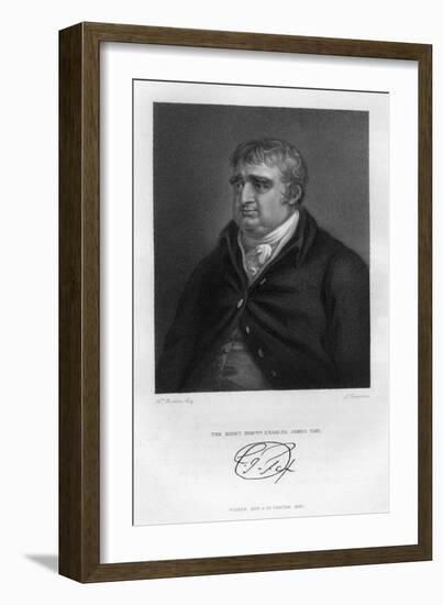 Charles James Fox (1749-180), Whig Statesman, 1830-Samuel Freeman-Framed Giclee Print