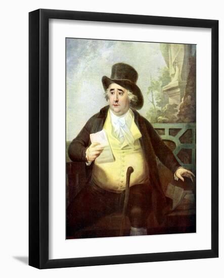 Charles James Fox, 18th-19th Century British Whig Politician, C1905-Anton Hickel-Framed Giclee Print